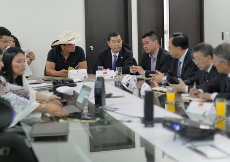 Casanare abre las puertas a la República de China en búsqueda de intercambios comerciales