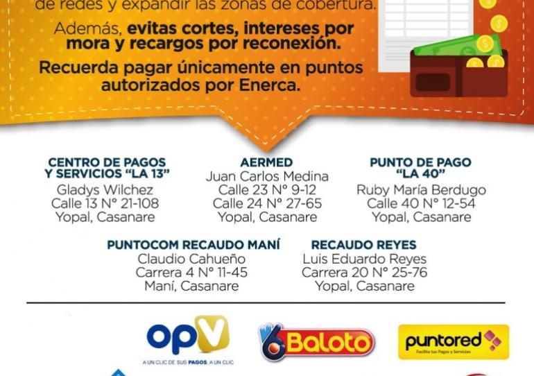 En Supergiros ya no se puede hacer el pago de las facturas de Enerca