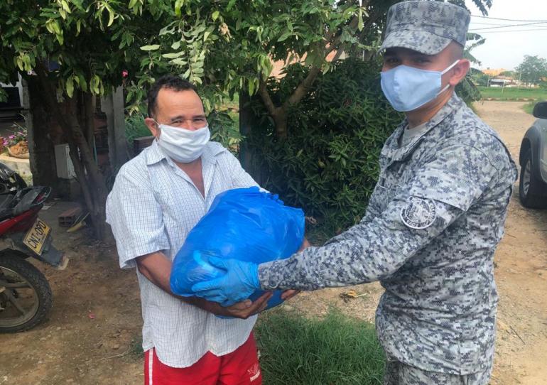 Grupo Aéreo del Casanare brinda apoyo a familiares de sus soldados 