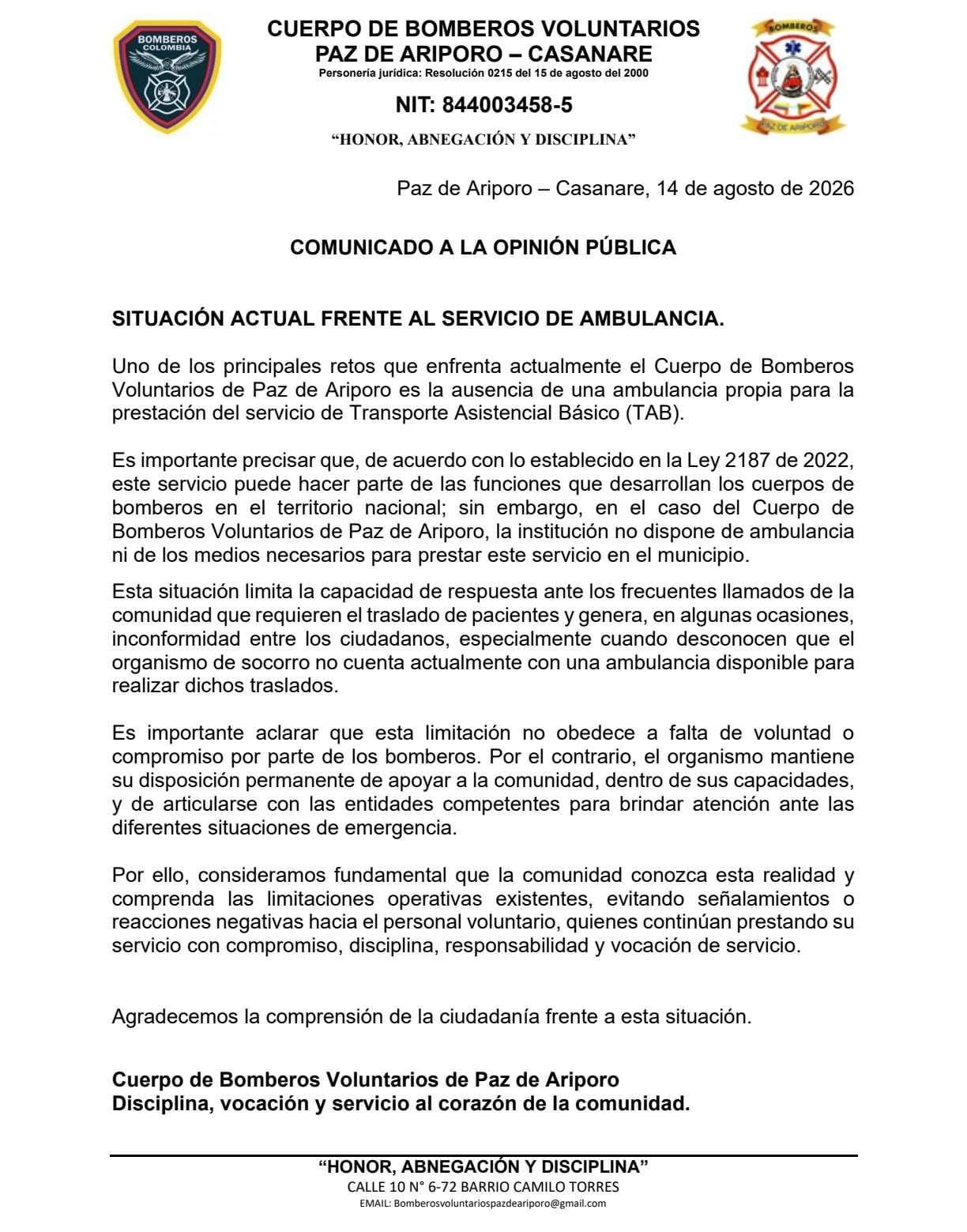 Bomberos 