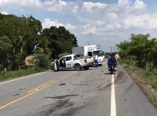 Accidente en la vía Aguazul - Maní 2