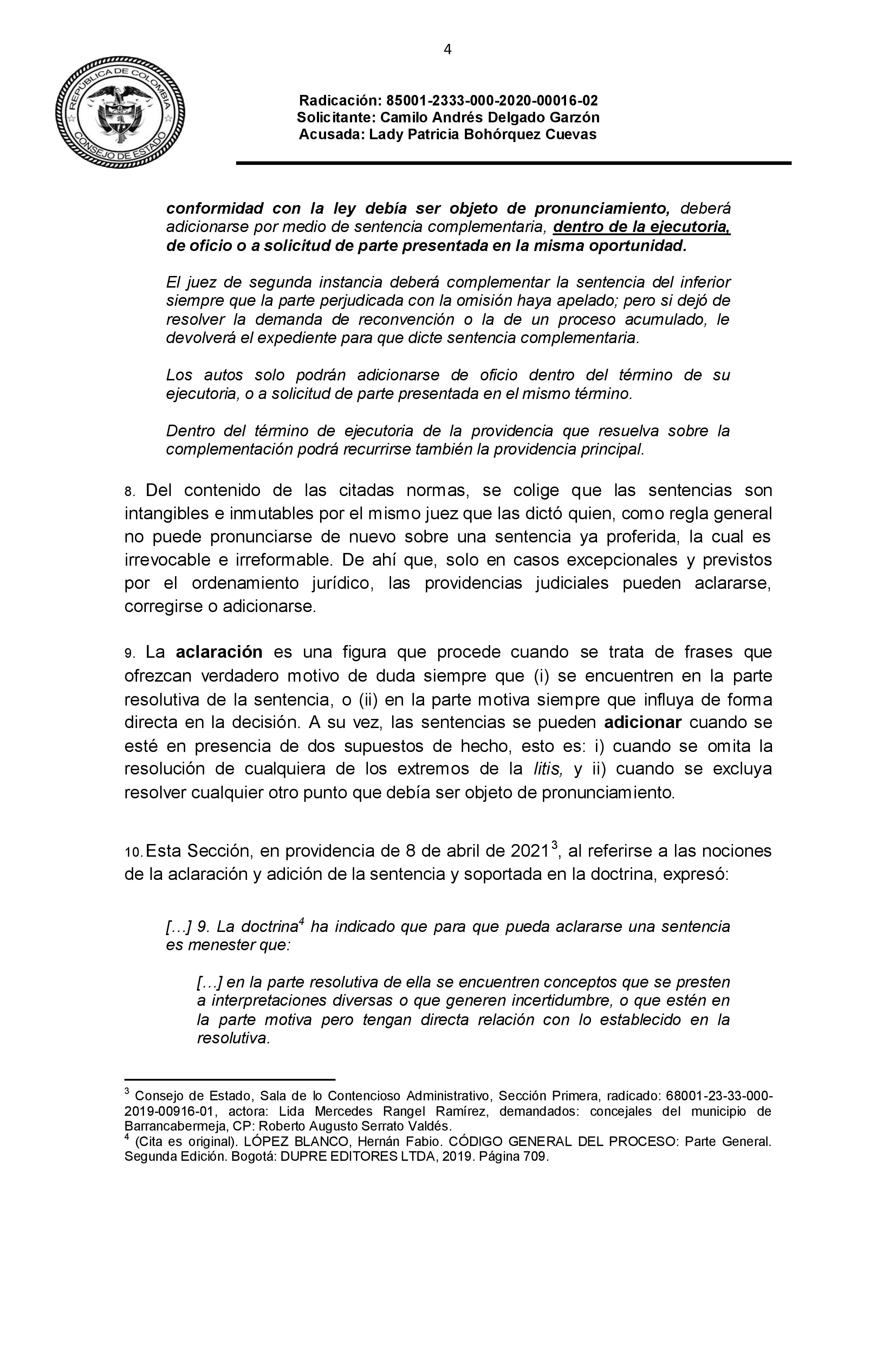 Fallo Toña 4