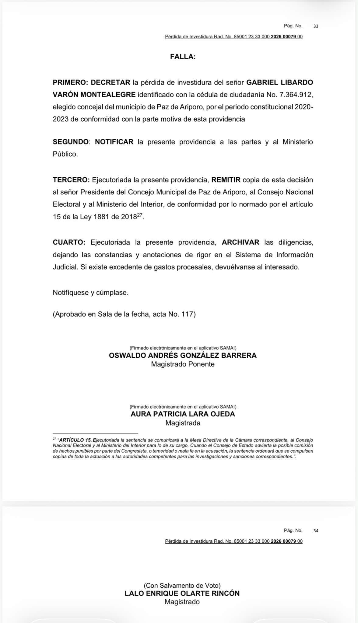 Fallo 2