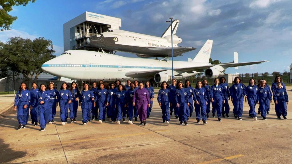Ella es astronauta virtual