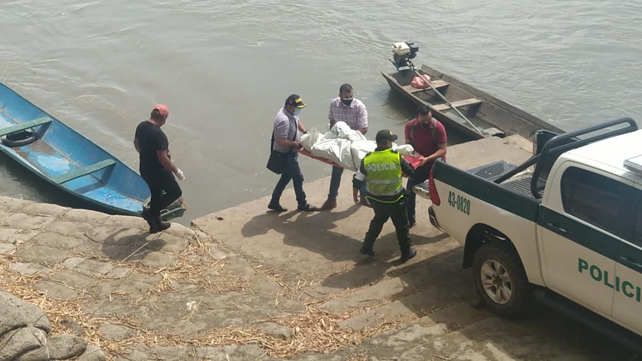Cuerpo hallado en el río Meta