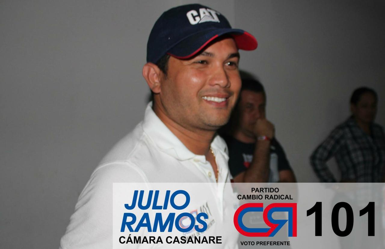 Casanare necesita una voz en el Congreso: Julio Ramos