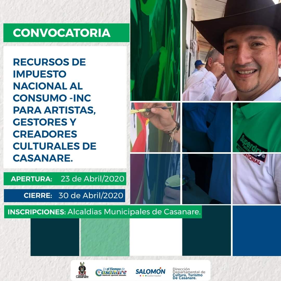 Abierta convocatoria para que artistas, gestores y creadores culturales acceden a incentivos económicos de apoyo
