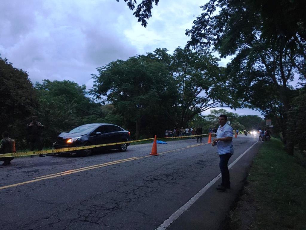 Accidente de tránsito cegó la vida de un adulto mayor en la marginal de la selva