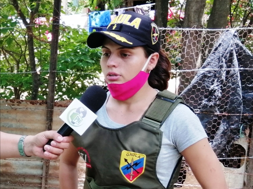 Fue liberada la joven Angie Alexandra Martínez quien se encontraba secuestrada desde el pasado 25 abril de 2020