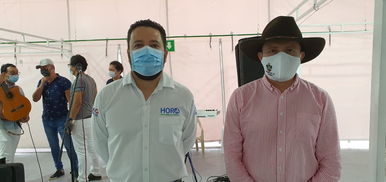 Se dio apertura al Hospital de Campaña para atención de emergencia por COVID-19 en Casanare