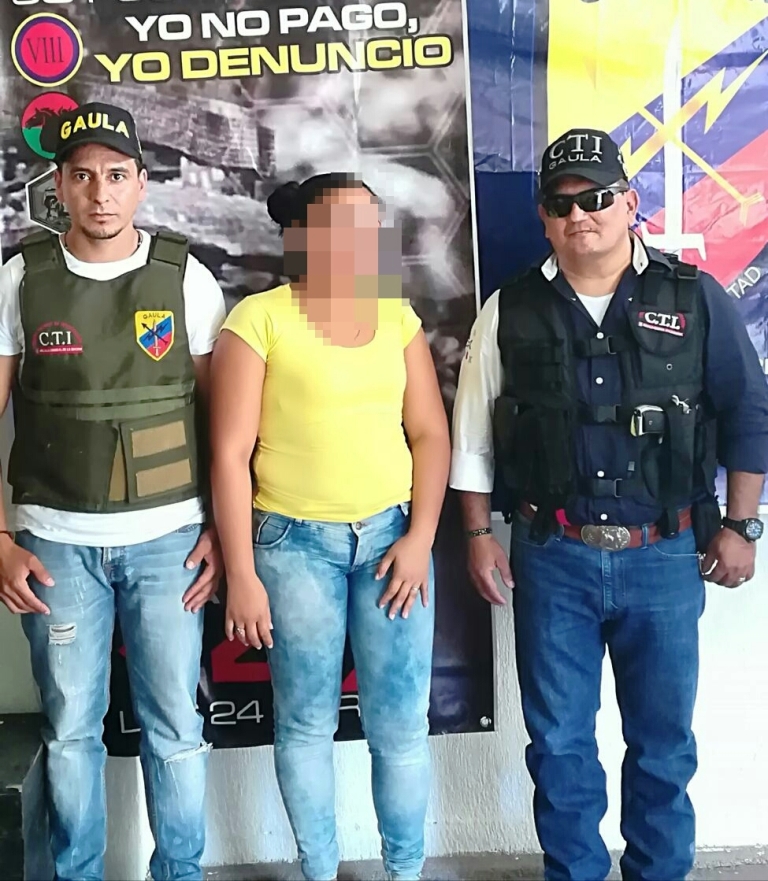 Fueron capturadas dos mujeres que desde Magdalena y Sucre cobraban dinero producto de extorsiones en Casanare.