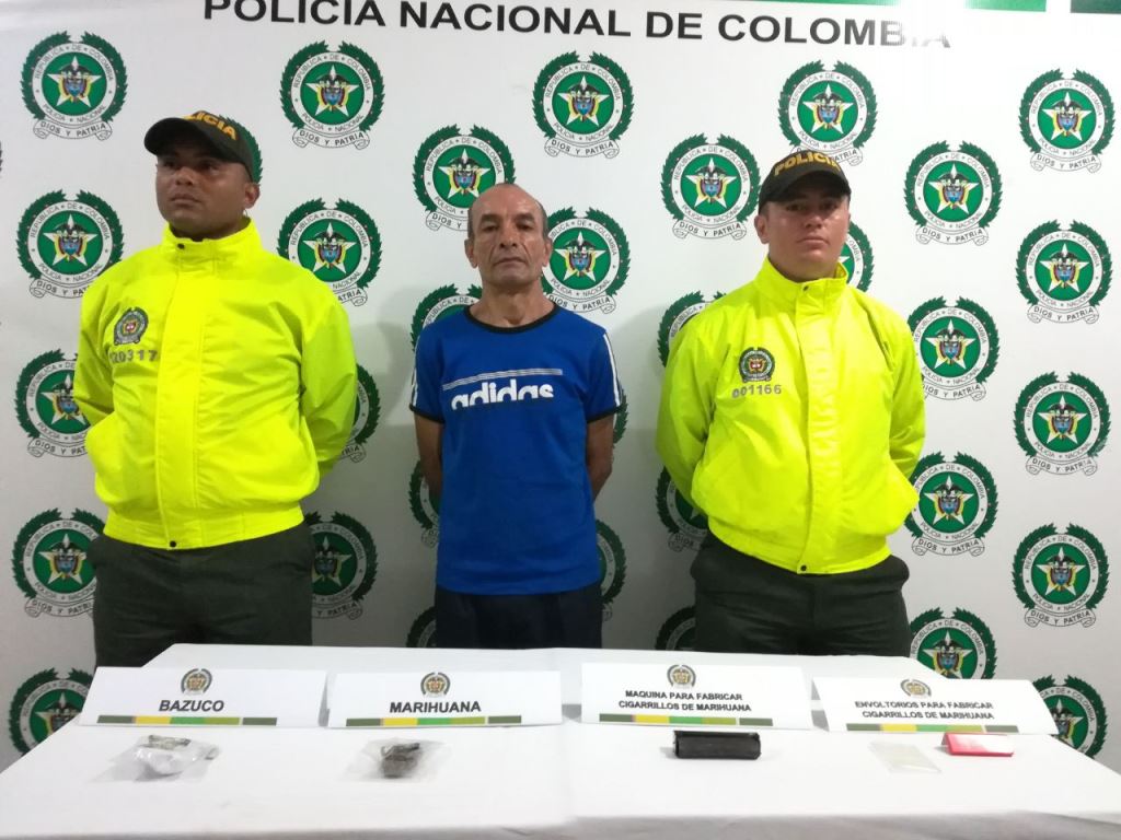En Yopal fue capturado alias “El Carpintero” con gran cantidad de estupefacientes