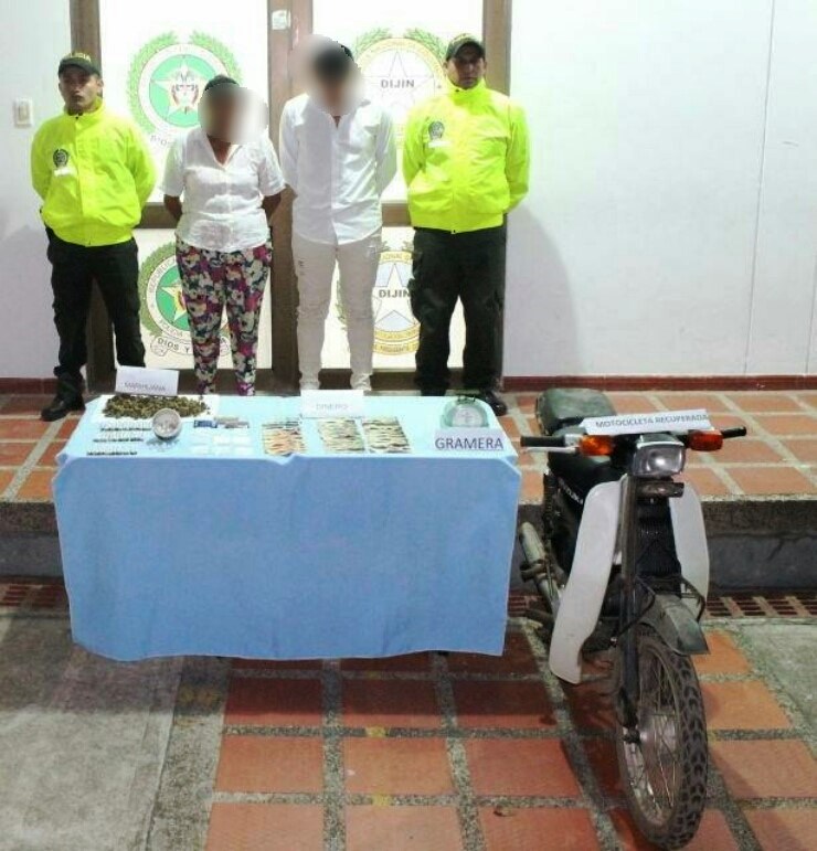 Capturadas dos personas en Paz de Ariporo dedicadas a la comercialización de sustancias psicoactivas