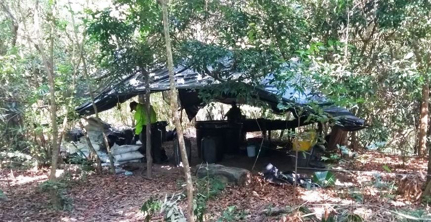 Ejército y Policía, hallaron y destruyeron dos cristalizaderos de cocaína en Tauramena