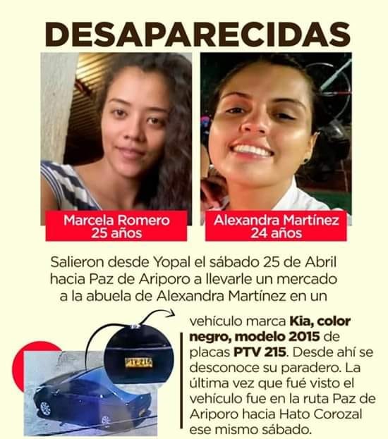 Sigue la búsqueda de dos jóvenes que se encuentran desaparecidas desde el pasado sábado