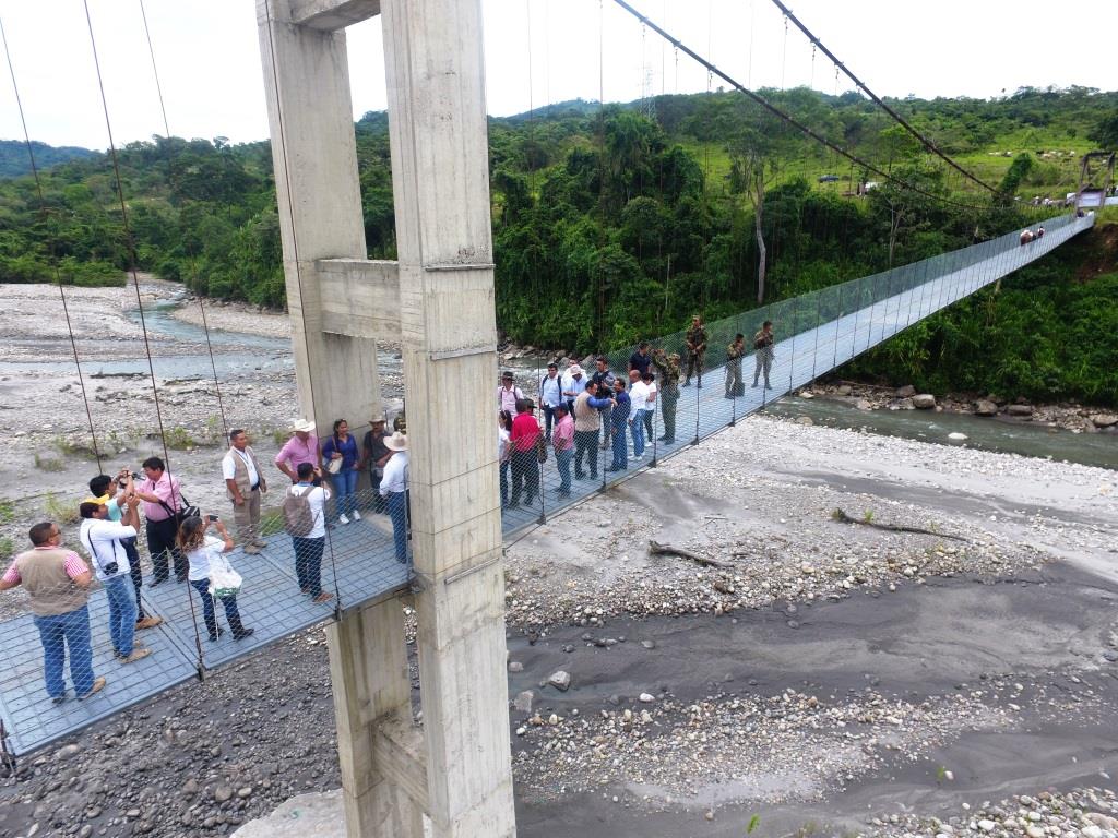 Gobernación de Casanare entrego puente Eccehomo a la comunidad de Támara
