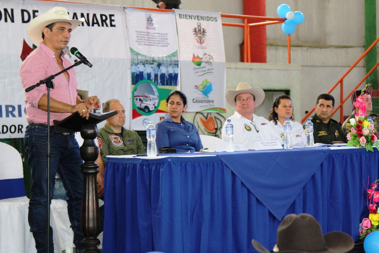 El fin de semana se desarrolló Encuentro para el Fortalecimiento de la Convivencia y Seguridad Ciudadana en Támara
