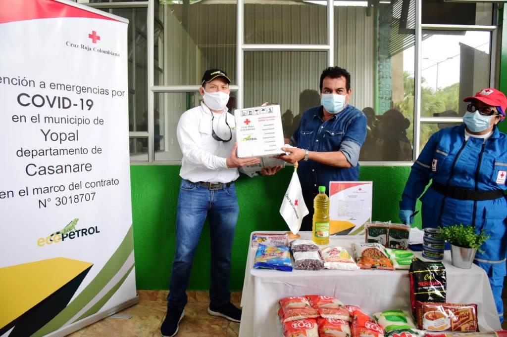 Grupo Ecopetrol entrega ayudas para población vulnerable en Casanare