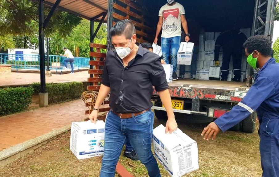 Más de 9 mil mercados distribuye el Gobernador de Casanare, tras su última gestión