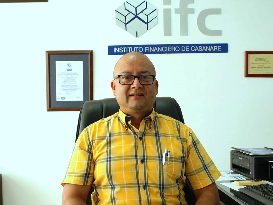 William Jaimes Ávila es el nuevo gerente del Instituto Financiero de Casanare