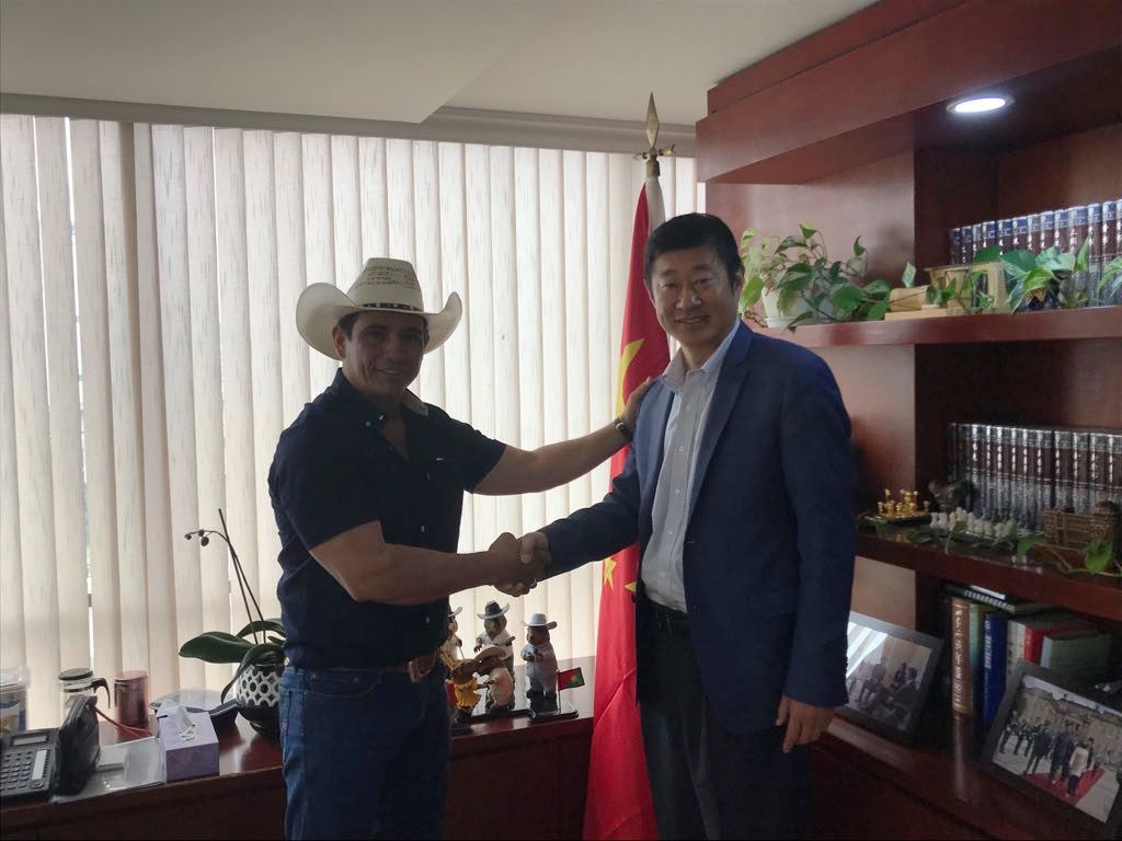 Gobernador anunció visita del embajador de China a Casanare
