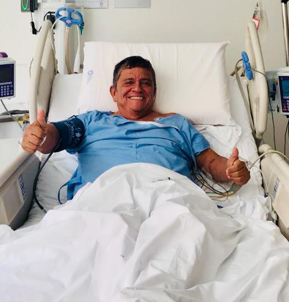 La salud de nuestro Grammy Latino Orlando “El Cholo” Valderrama sigue mejorando