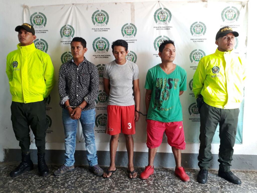 En Trinidad fueron capturados los integrantes del grupo delincuencial “Los Hermanos”