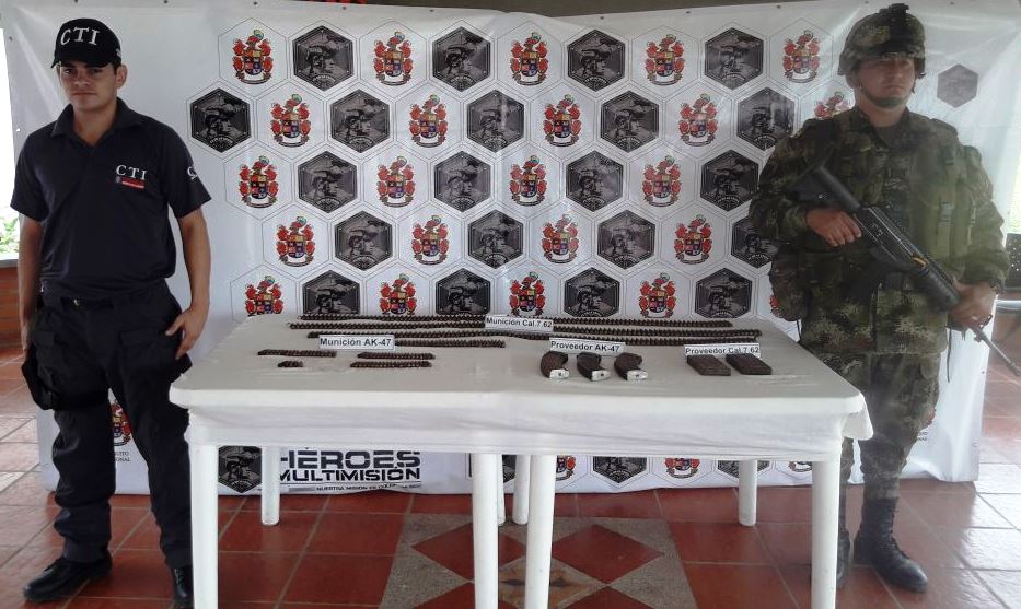 Ejército Nacional halló depósito ilegal con material bélico en vereda de Paz de Ariporo