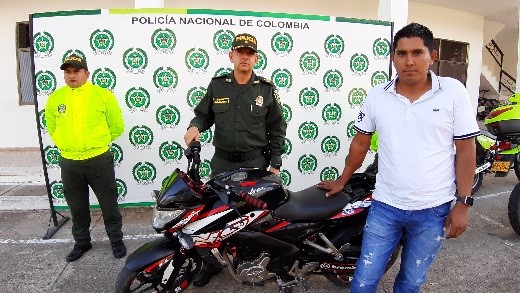9 capturas y la recuperación de dos motocicletas es el reporte más reciente de la Policía en Casanare