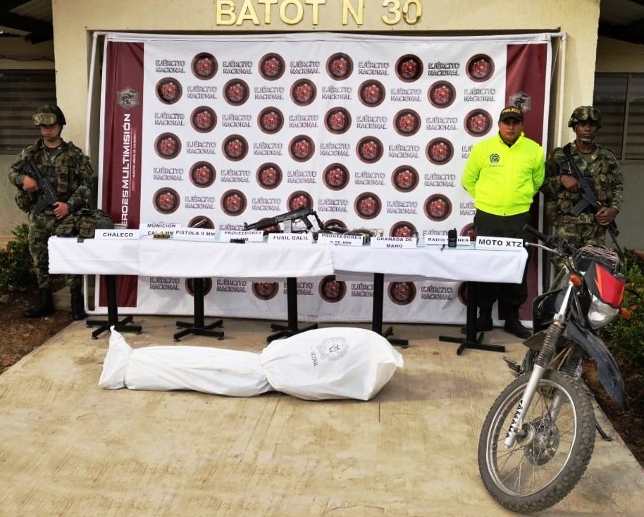 Ejército neutraliza integrante de Grupo Armado Organizado residual en Arauca