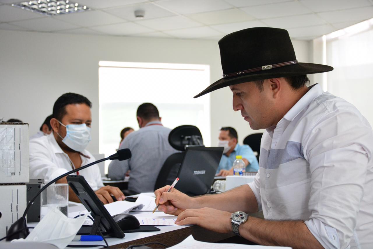 Secretario de Gobierno del Departamento cumplió debate de control político