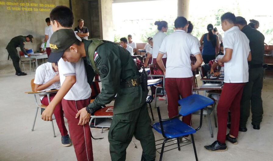 Policía adelanta actividades de vigilancia y control en entornos escolares de Hato Corozal