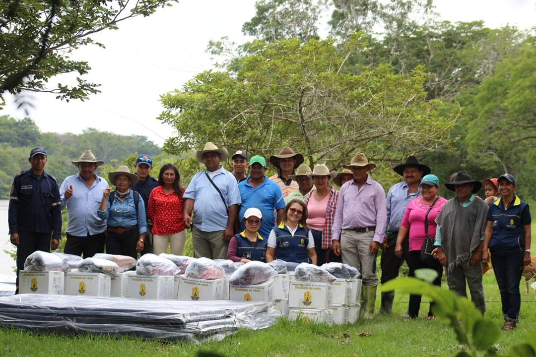 200 familias damnificadas recibieron ayuda humanitaria en veredas de Hato Corozal