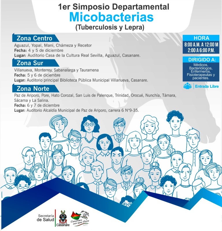 Primer Simposio Departamental Zonal de Micobacterias (Tuberculosis y Lepra) en Casanare