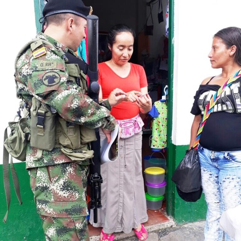 Gracias al trabajo del Ejército, Policía y CTI se logró evitar extorsiones en Támara