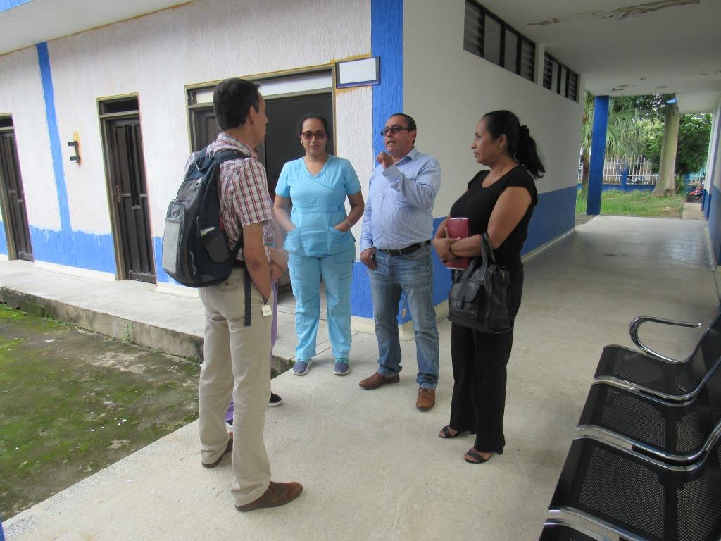 Secretario de Salud y Gerente de Red Salud visitaron el Centro Hospitalario de Paz de Ariporo
