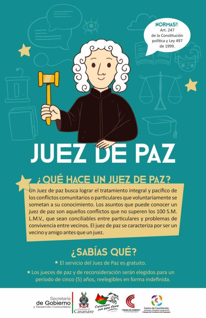 Gobernación de Casanare y la Cámara de Comercio promueven elecciones para jueces de paz