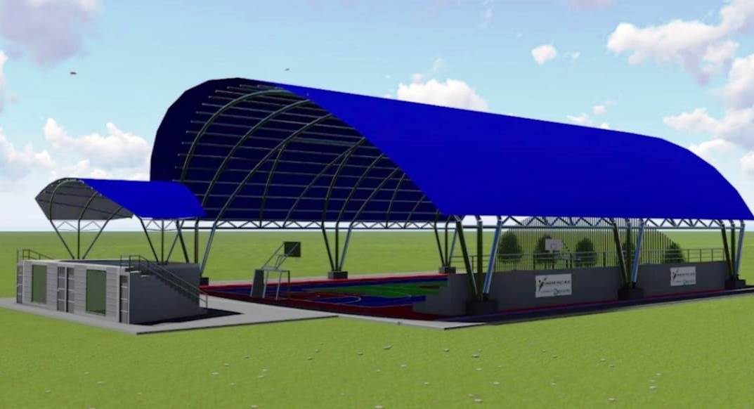 Gracias a la gestión de la Senadora Amanda Rocío se construirá polideportivo en Las Guamas