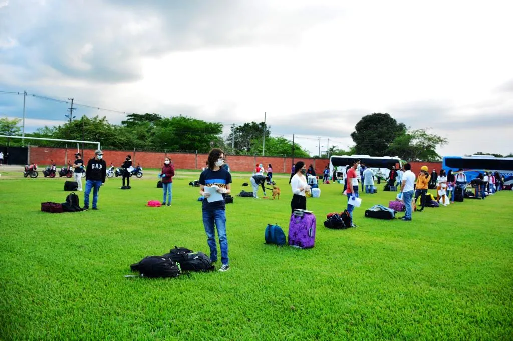 213 jóvenes casanareños ya están en casa gracias a corredor humanitario