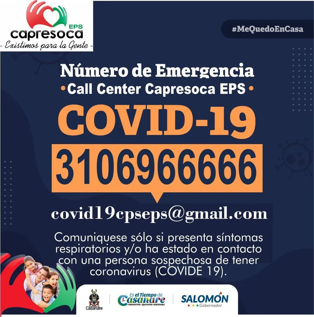 Capresoca sigue garantizando todos los servicios de manera virtual