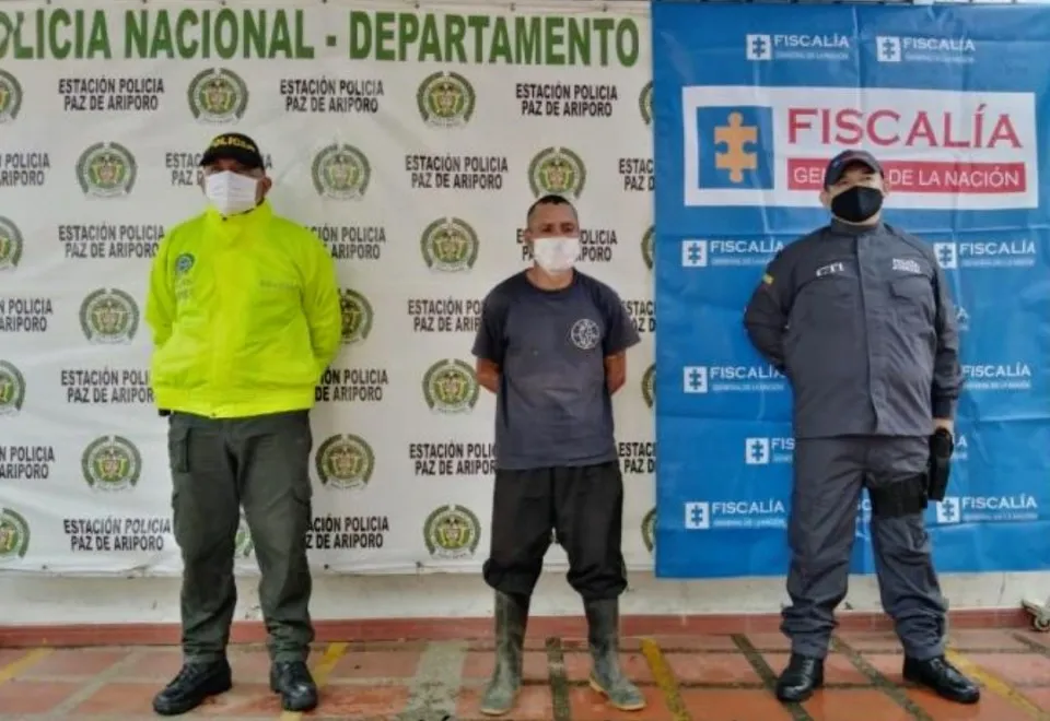 A centro carcelario indígena que habría asesinado a un finquero en la vereda Varsovia de Paz de Ariporo