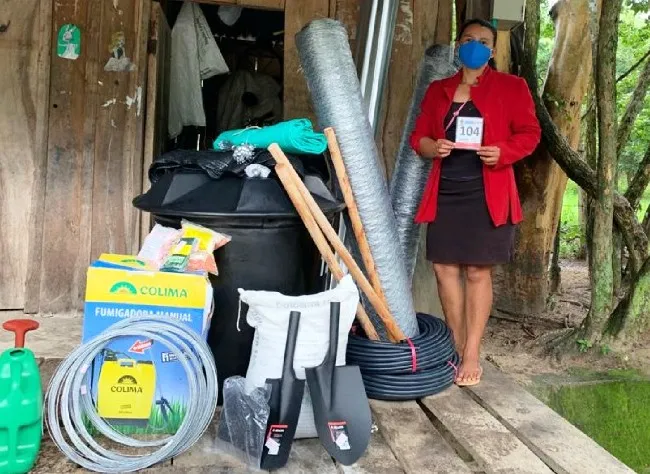 Familias de Hato Corozal y Maní beneficiadas con elementos agrícolas