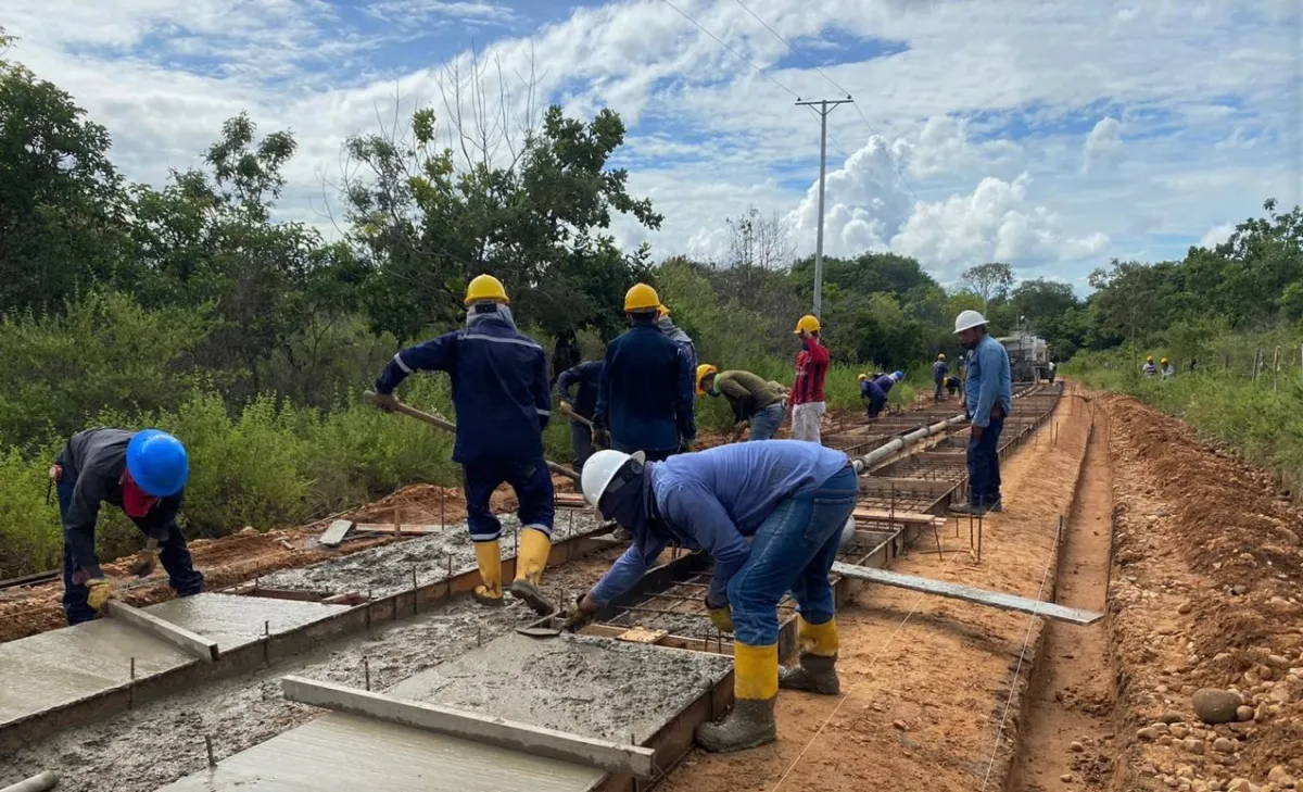 Avanza el mejoramiento de la vía hacia la vereda Jagüito en Paz de Ariporo