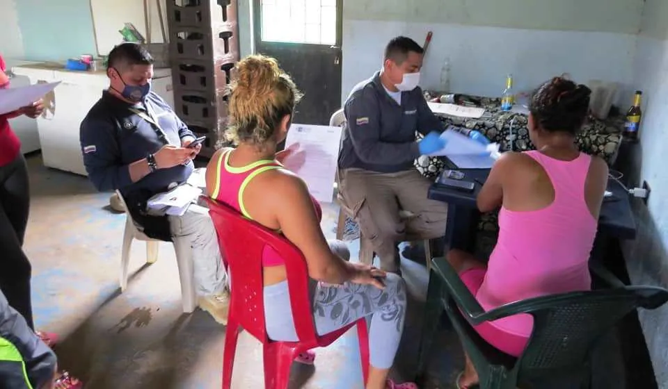Se realizó operativos de control a población migrante en el centro poblado de Caño Chiquito en Paz de Ariporo