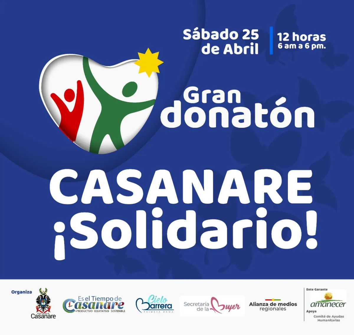 Este sábado “Gran Donatón” en favor de los más necesitados en Casanare