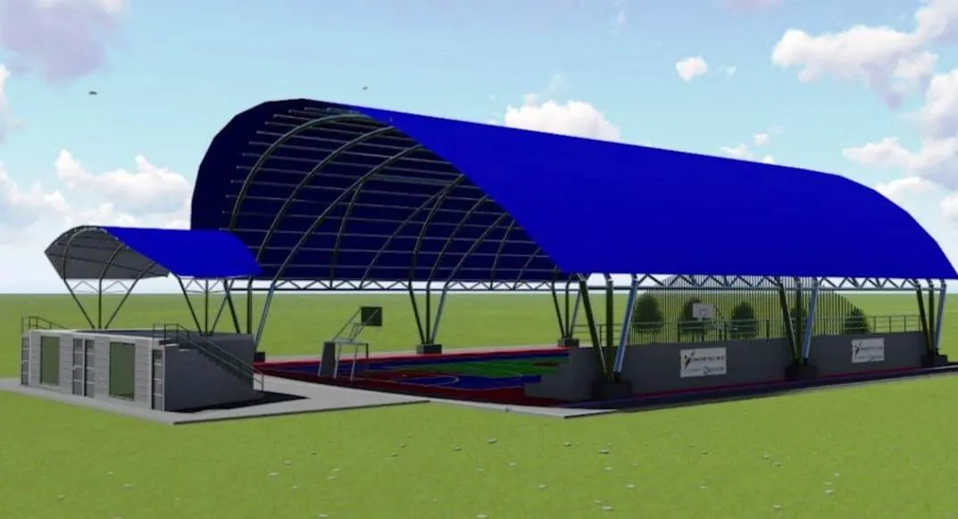 Gracias a la gestión de la Senadora Amanda Rocío se construirá polideportivo en Las Guamas