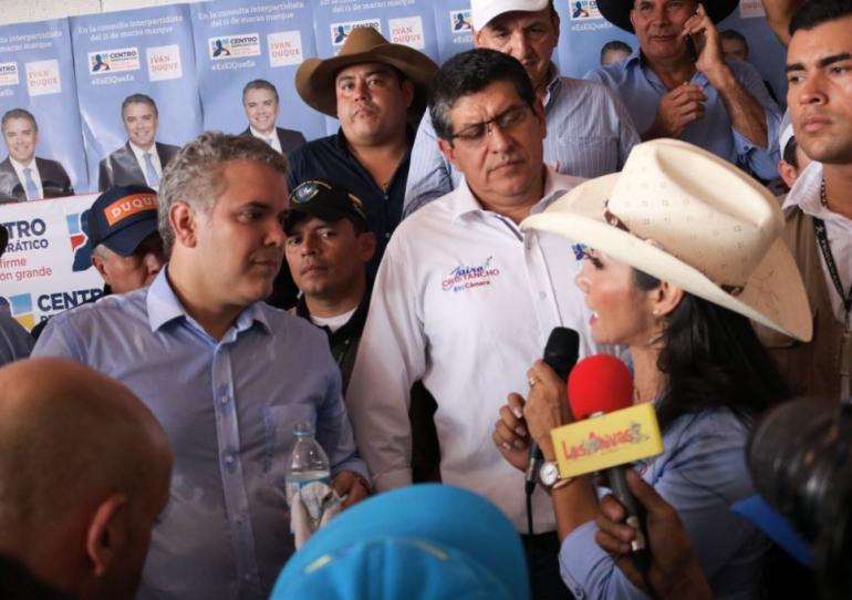 Nuestros candidatos son alicientes de esperanza para las regiones; Iván Duque