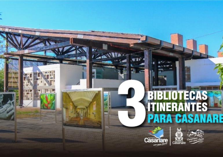 Casanare  ganó tres Bibliotecas Itinerantes para el sector rural 