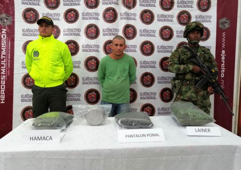 Ejército Nacional captura a uno de los mayores extorsionistas del municipio de Tame - Arauca