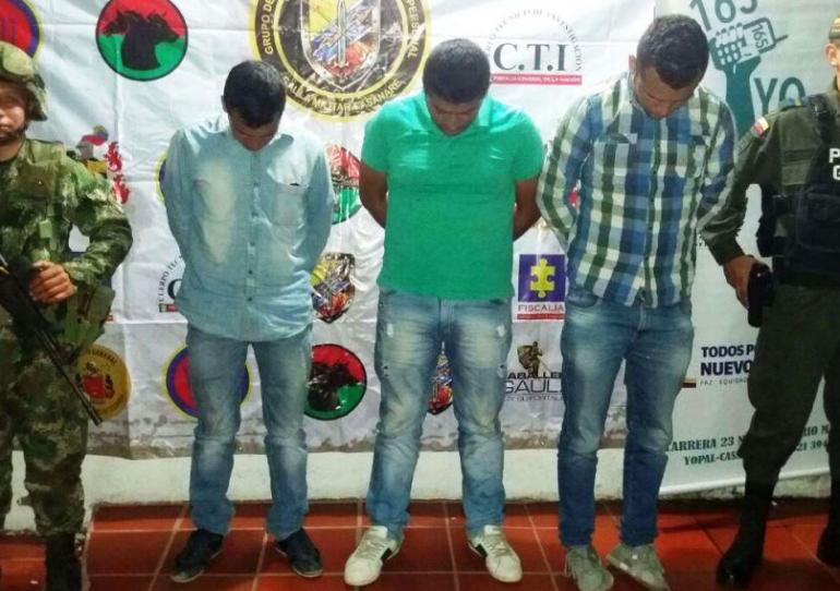 Tres personas fueron capturadas en las últimas horas por el Ejército y la Policía  